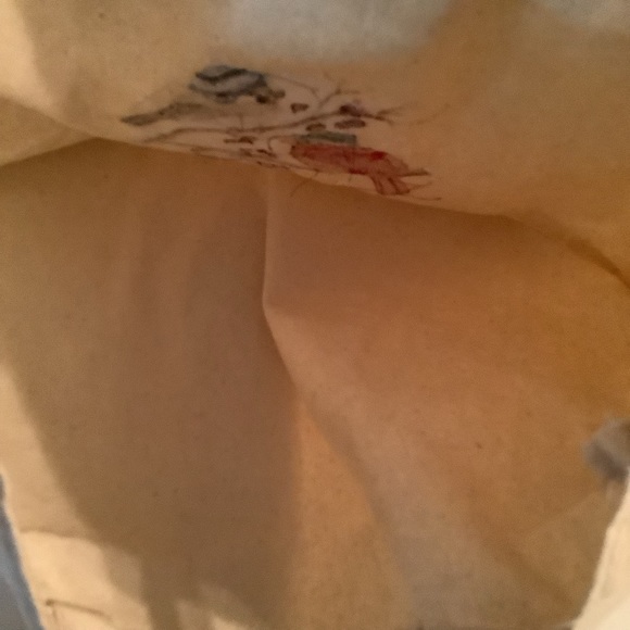 Tote Bag Small Winter Birds Unbranded - Picture 5 of 8